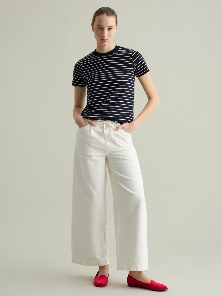 Striped Supima cotton T-shirt_1