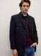 Black regular fit Chesterfield coat_3