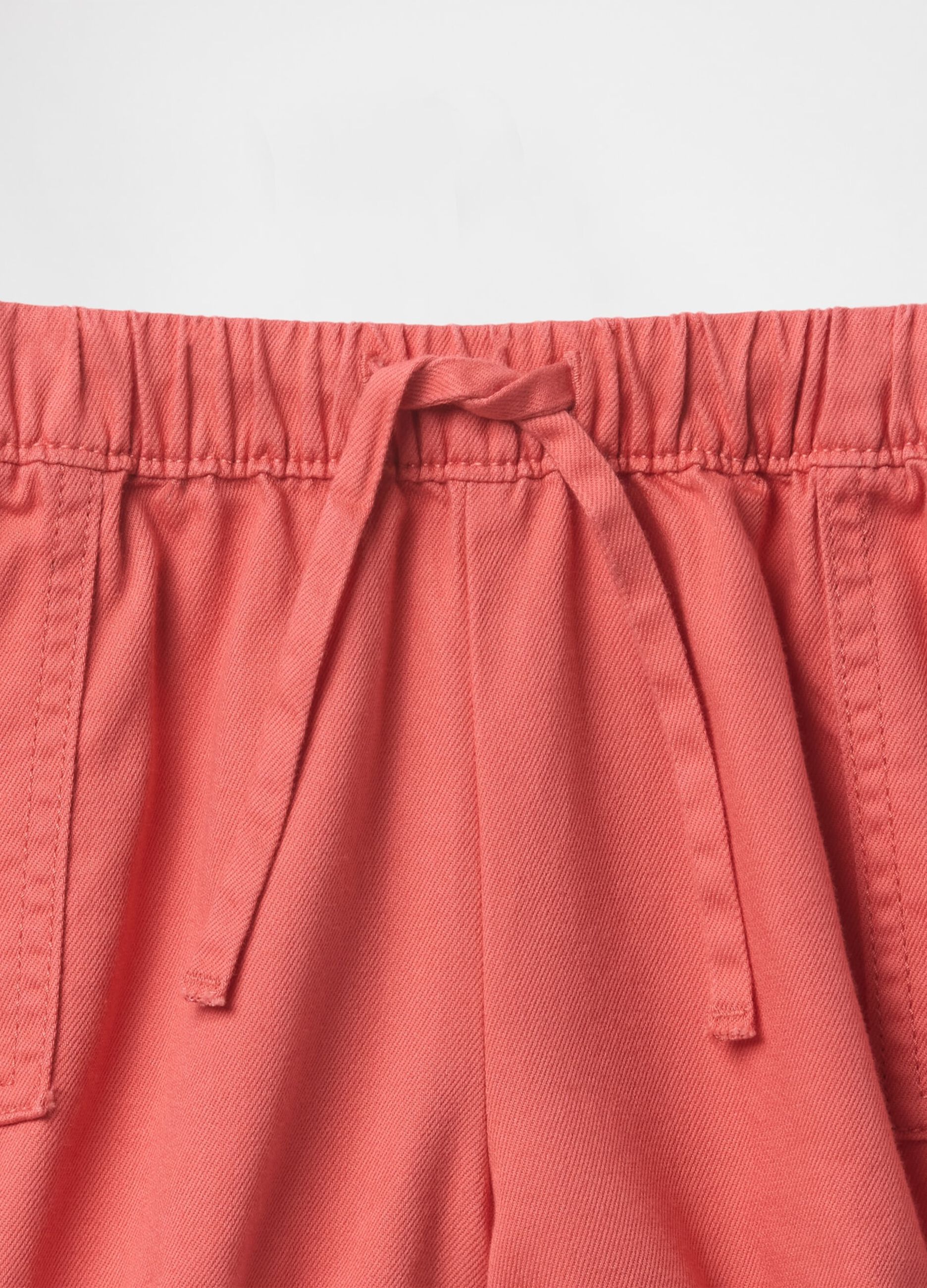 Pink Cotton Shorts