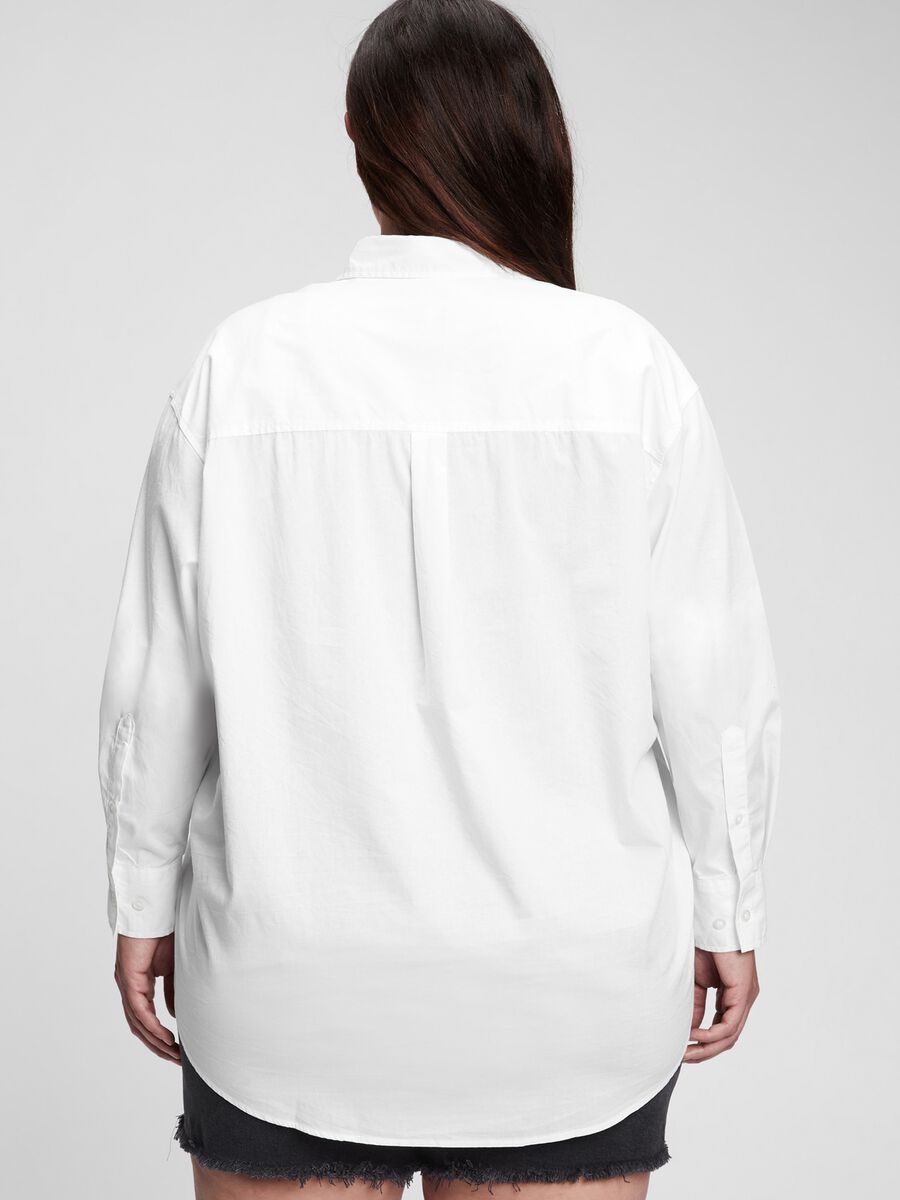 Cotton oversized shirt_3