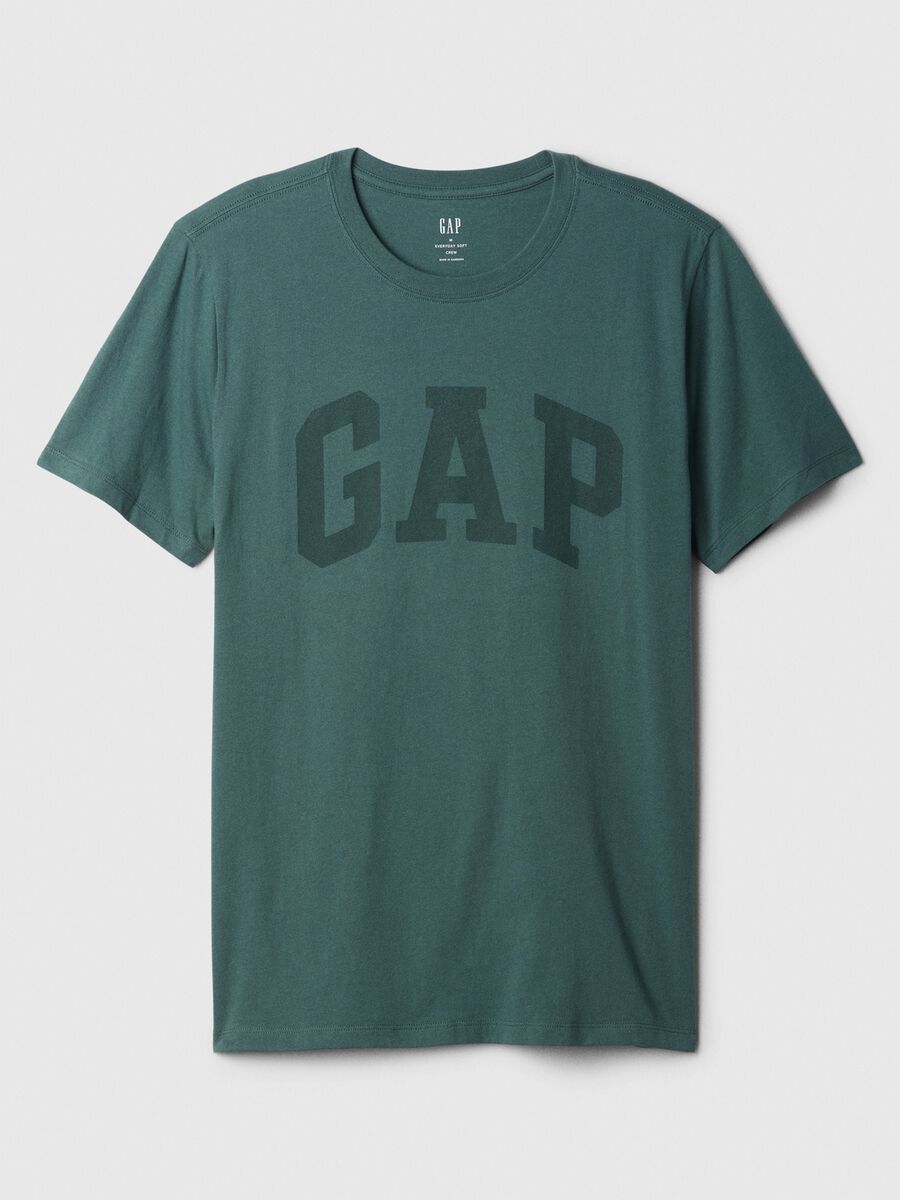 Cotton T-shirt with logo print_3
