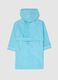 Multicolour Boys' Pure Cotton Hooded Bathrobe_1