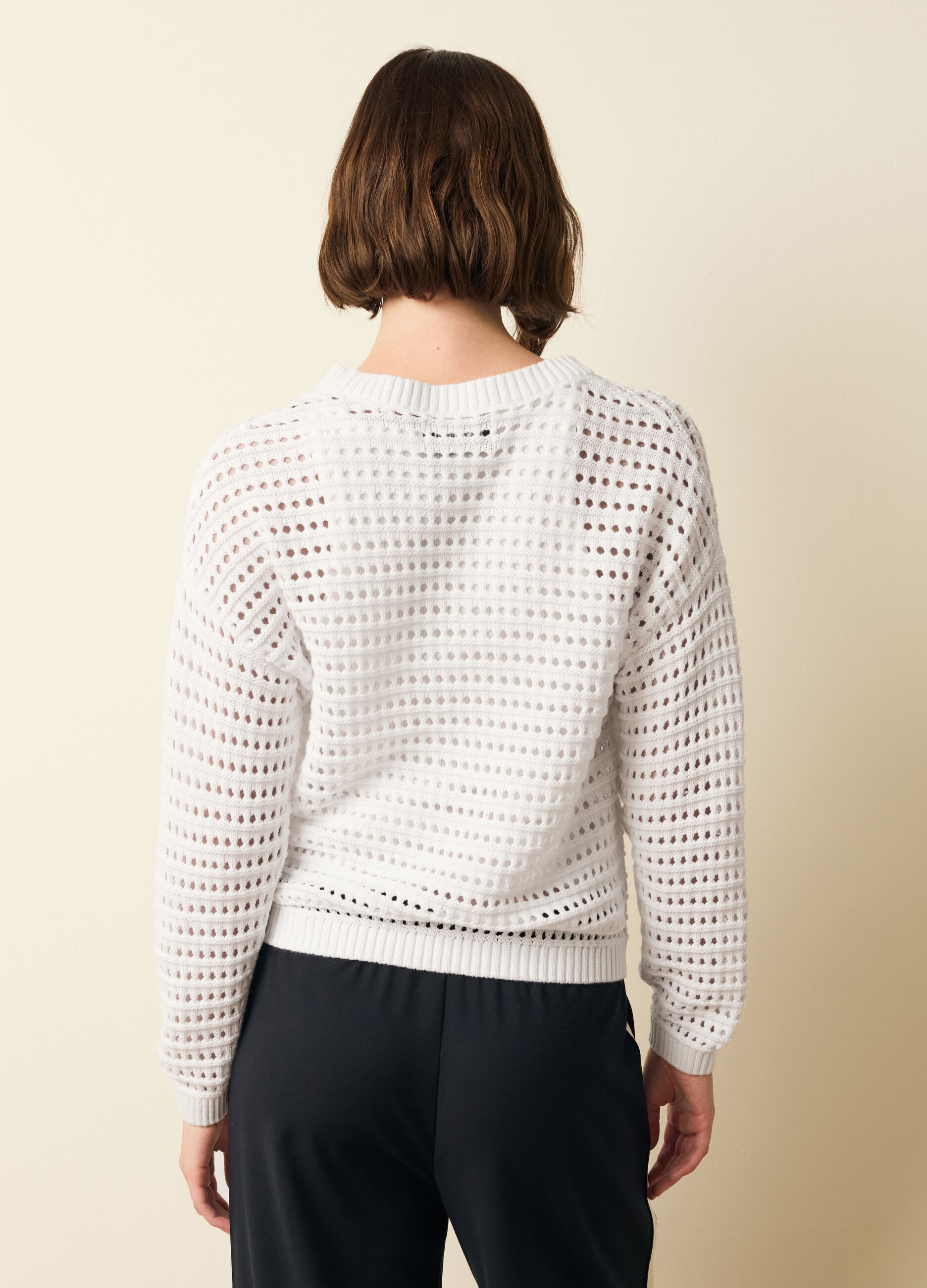Maglia tricot in cotone