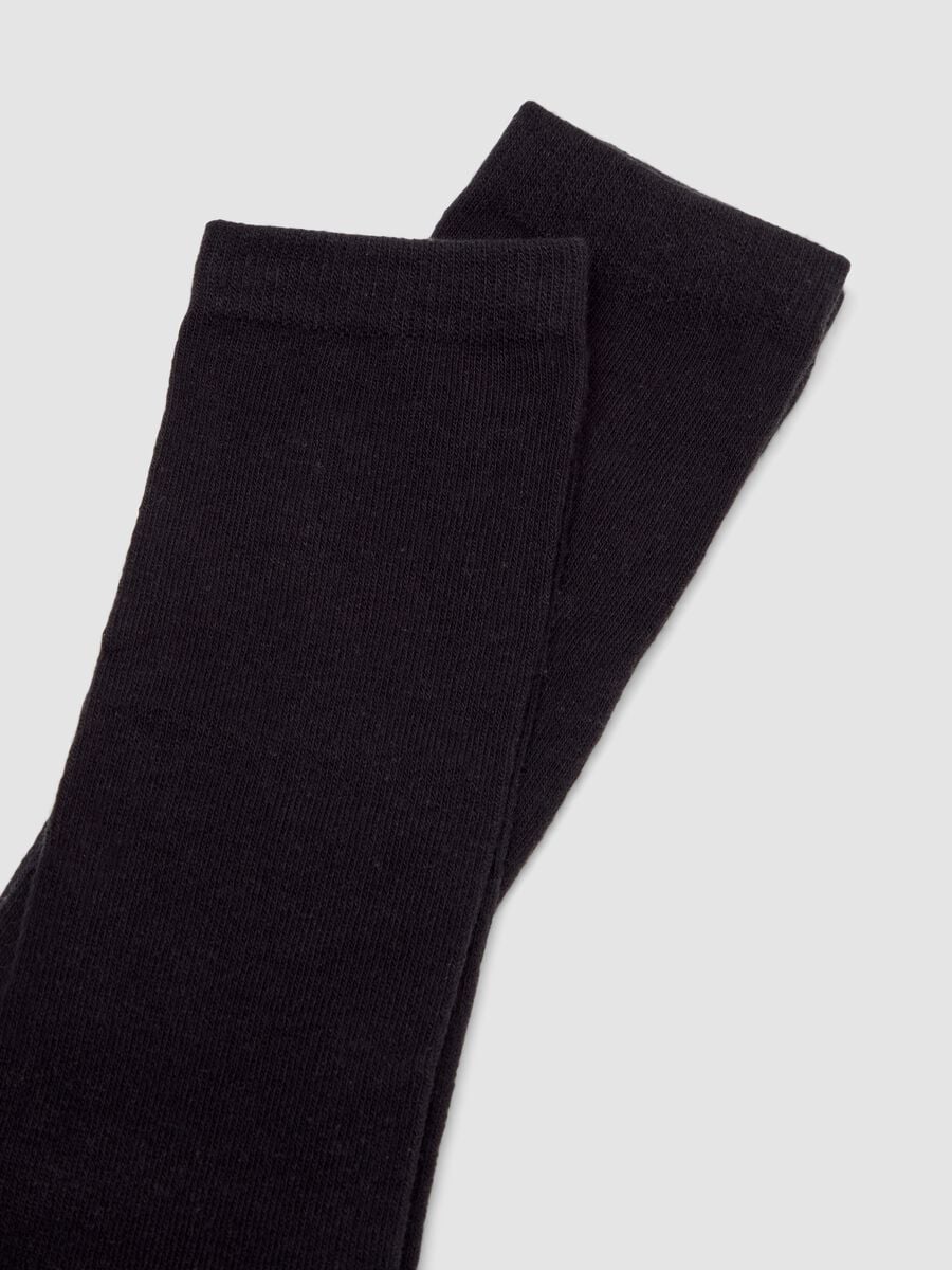 3-pack of black organic stretch cotton socks_2