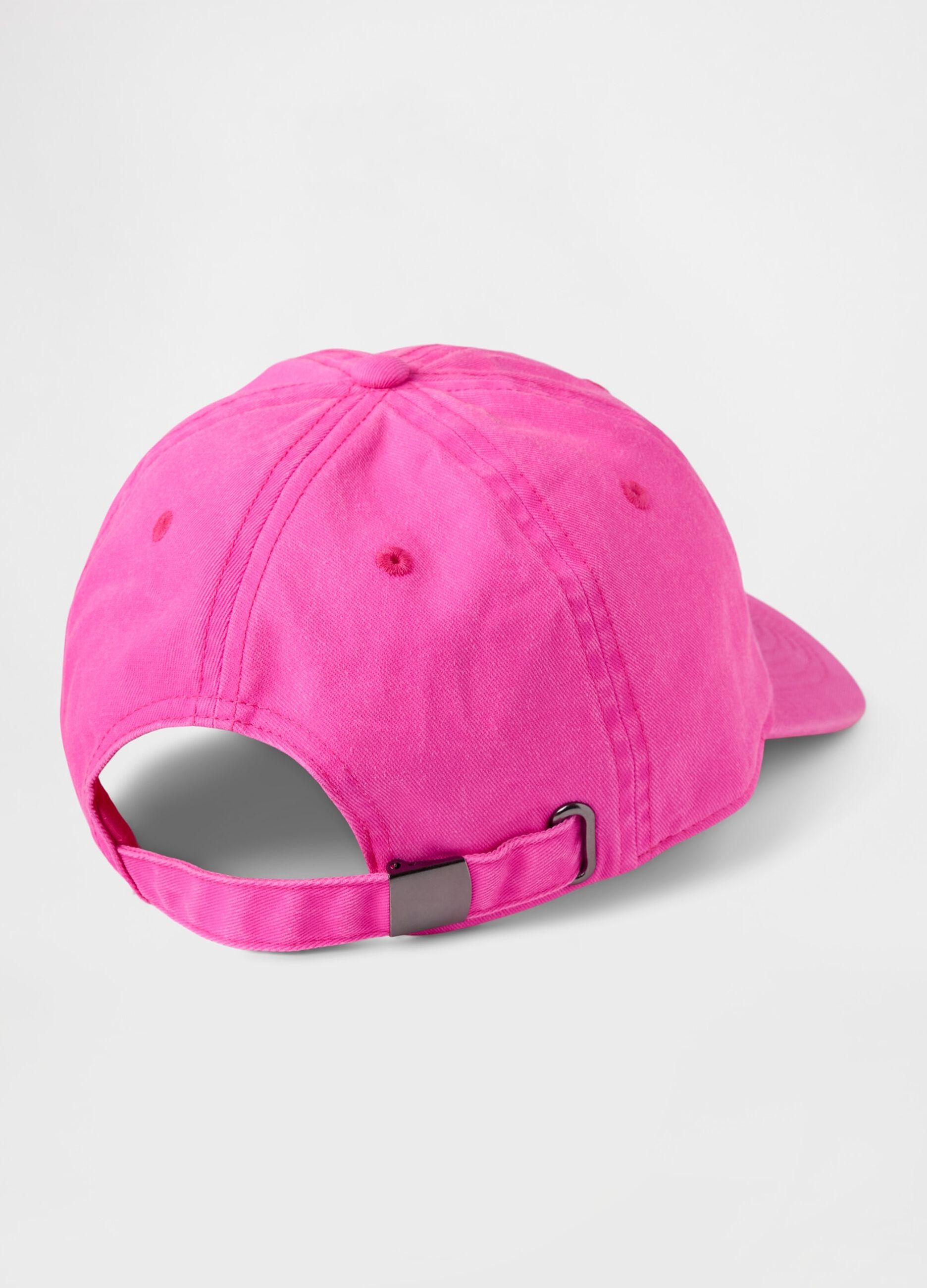 Fuchsia cotton baseball cap
