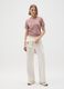 Pink regular fit pure cotton t-shirt_1