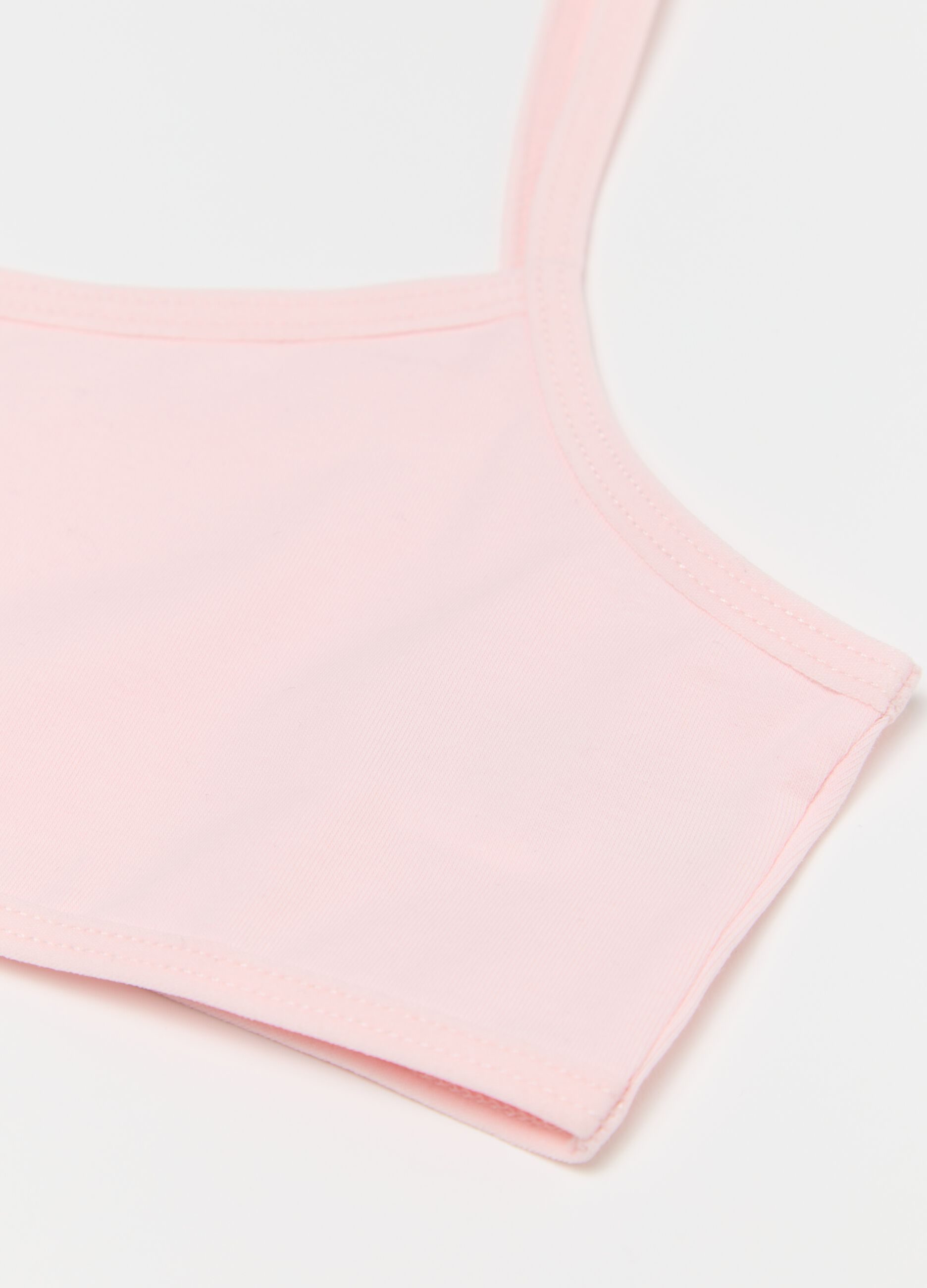Two-pack stretch cotton under tops