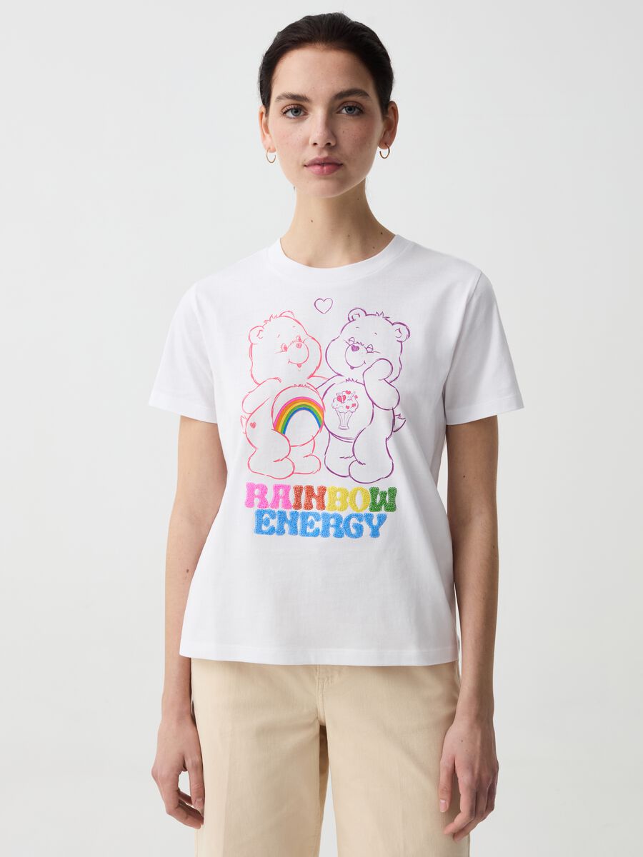T-shirt with Care Bears print_0