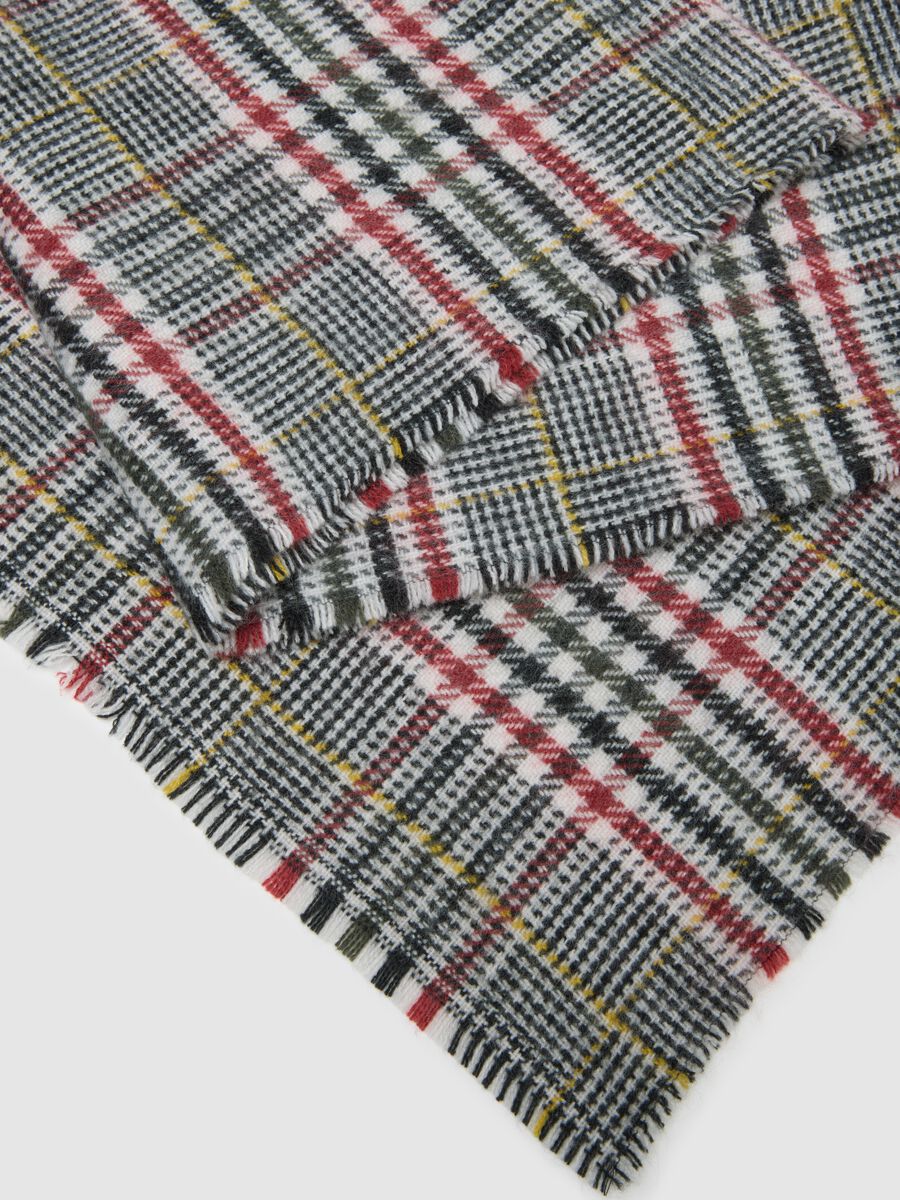 Sciarpa a quadri multicolor_2