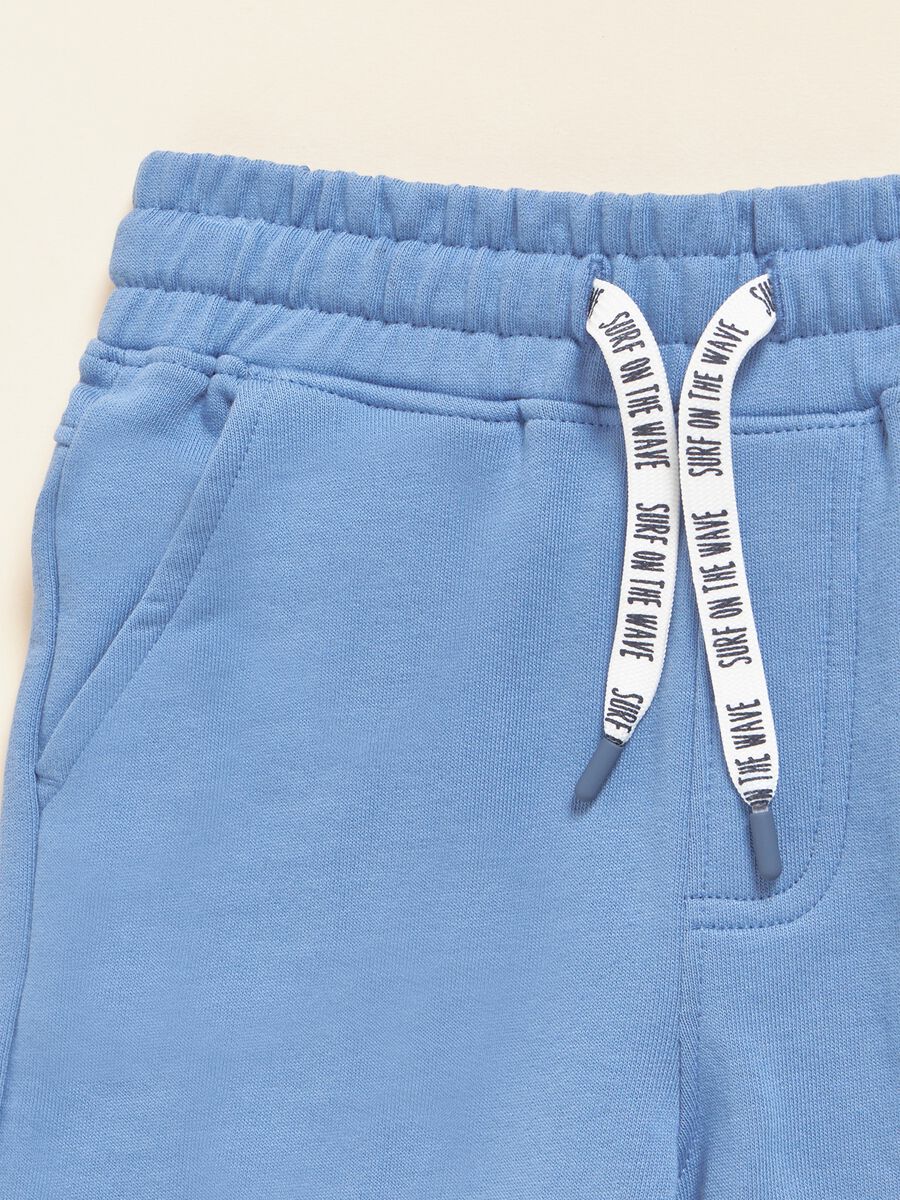 IANA shorts in 100% cotton fleece_1
