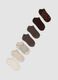 7-pack organic cotton-blend ankle socks_0