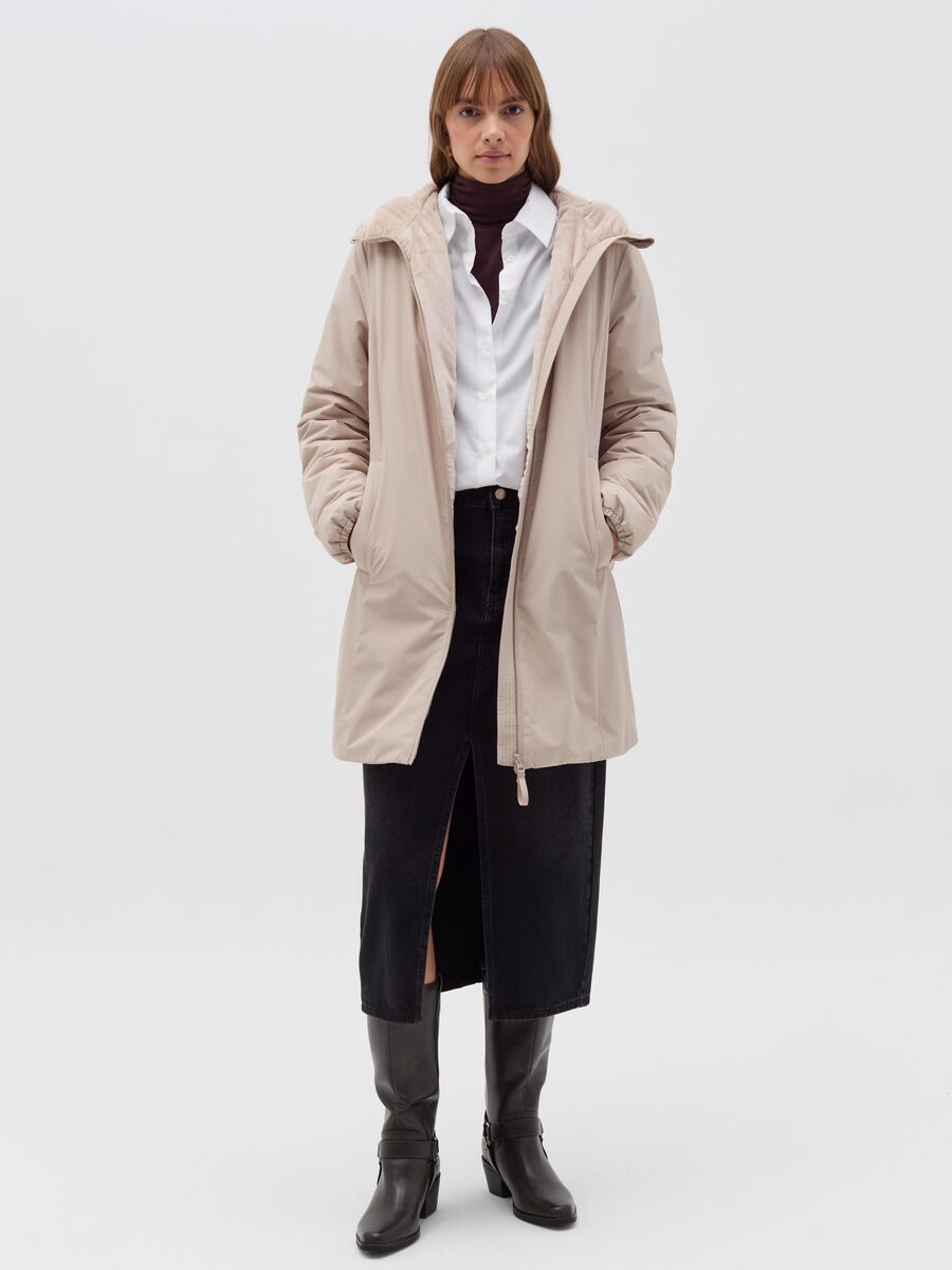 Parka Essential con cappuccio_1