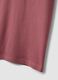 Pink short-sleeve pure cotton T-shirt_5