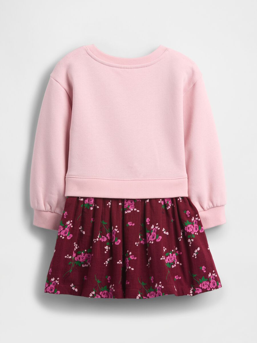 Pink Cotton Dress for Girls_2