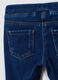 Jeggings blu in cotone elasticizzato flare fit per bimba_3
