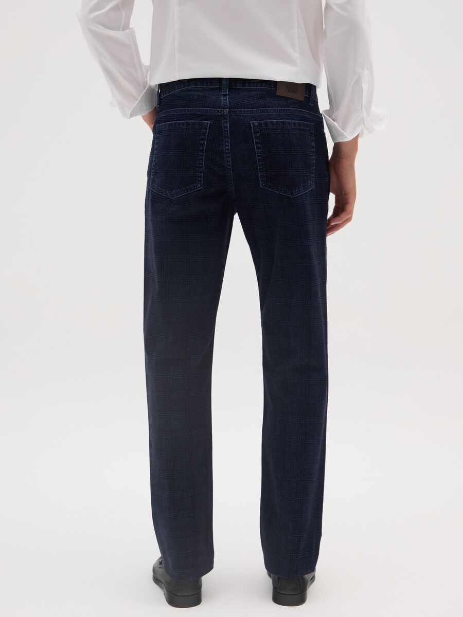 Pure Cotton Blue Regular Fit Jeans_3