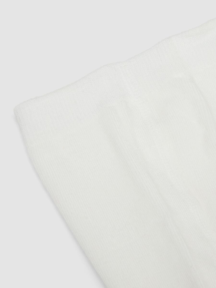 White stretch organic cotton tights_2