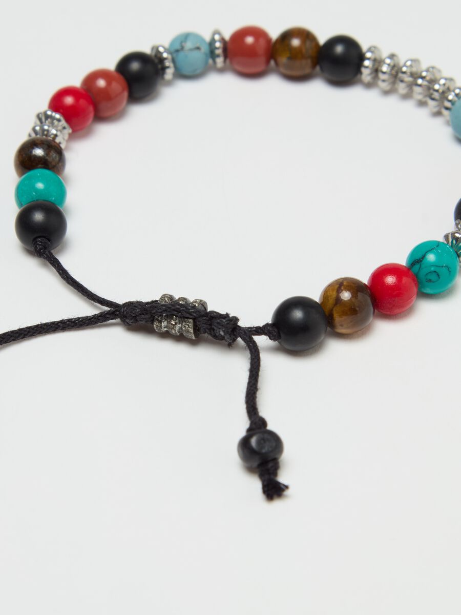 Bracelet with coloured beads_2