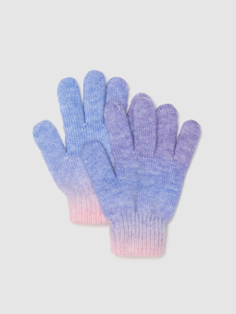 Multicolour Girls' Gloves_0