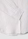 Pure linen striped shirt in white and beige regular fit_5