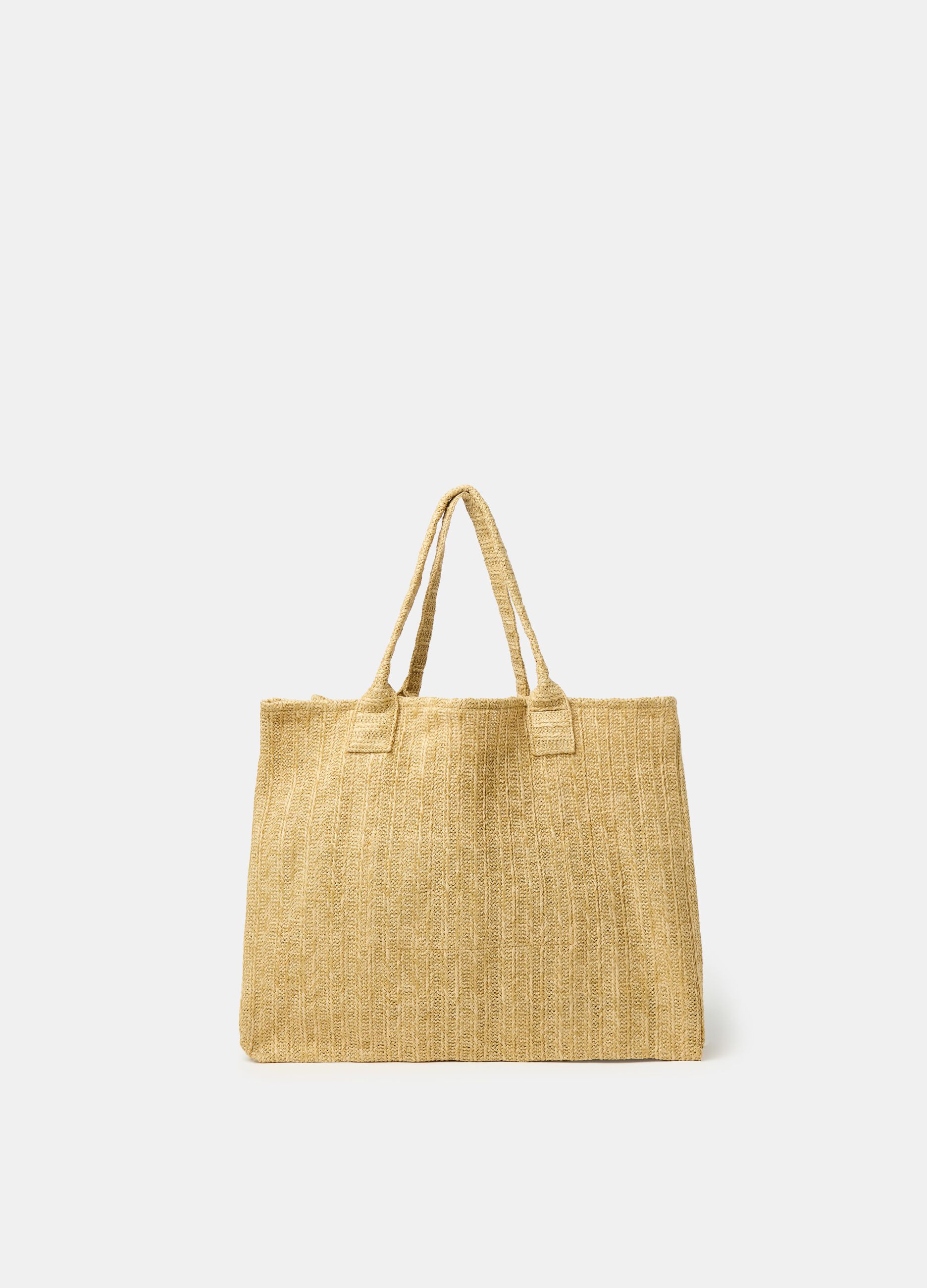 Ovs Borsa da spiaggia in rafia