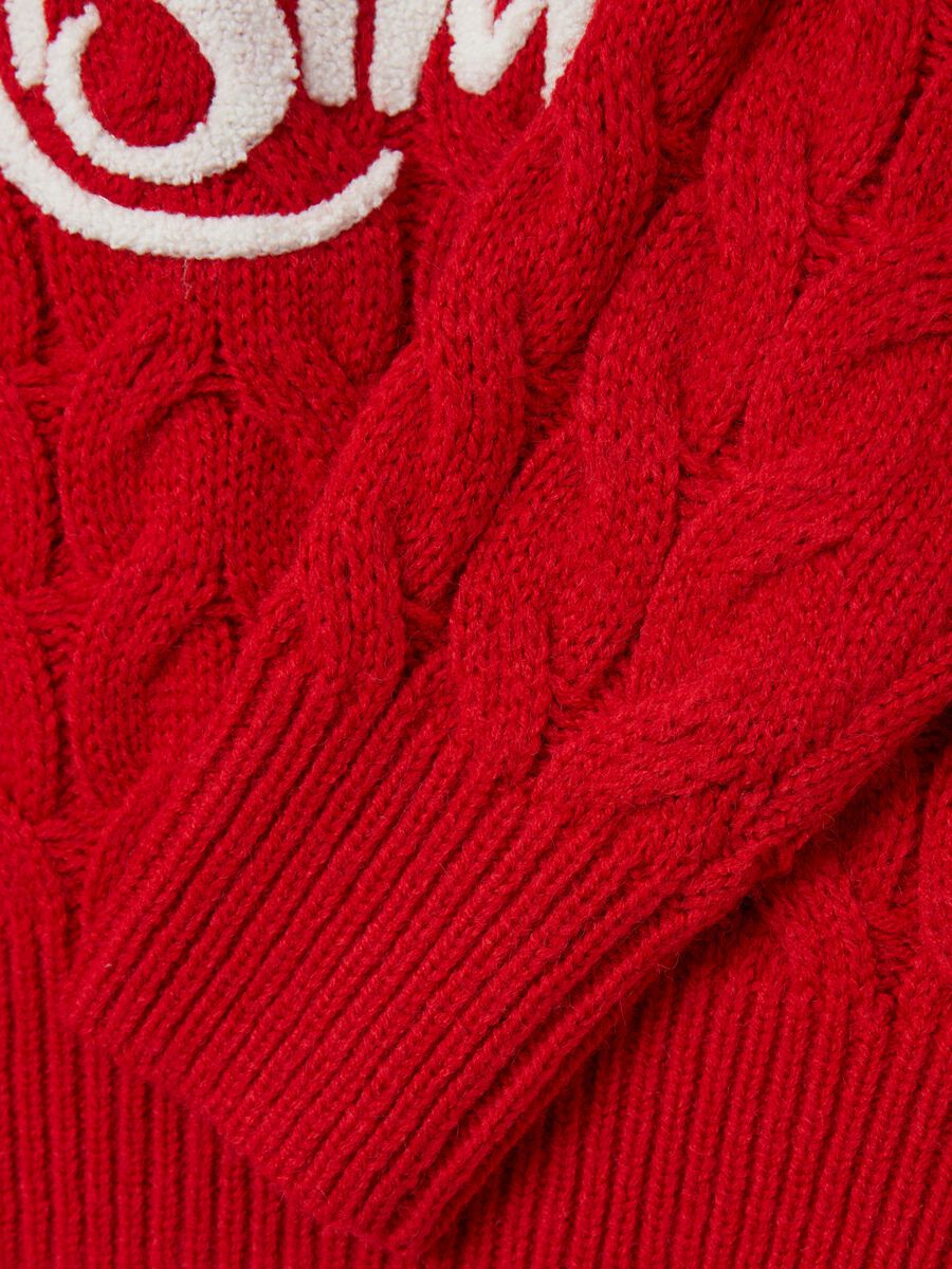 Christmas Jumper with bouclé application_5