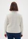 White Pullover in Acrylic and Wool Blend_3