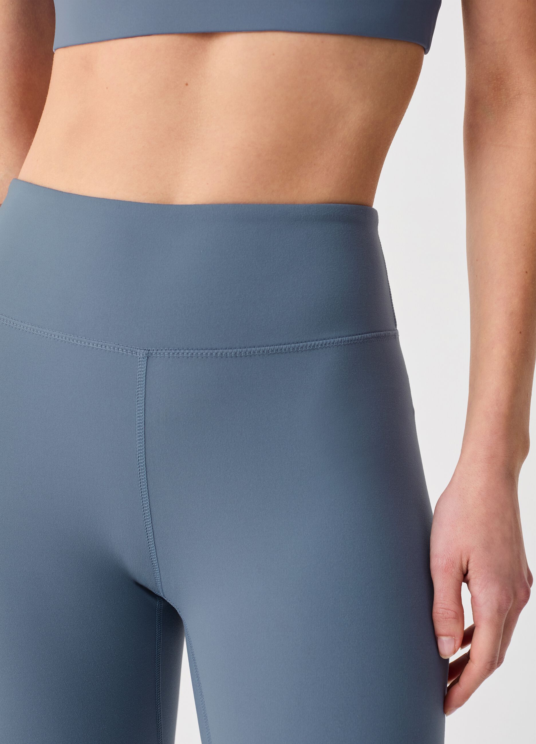 Leggings a vita alta in tessuto tecnico ALTAVIA STUDIO