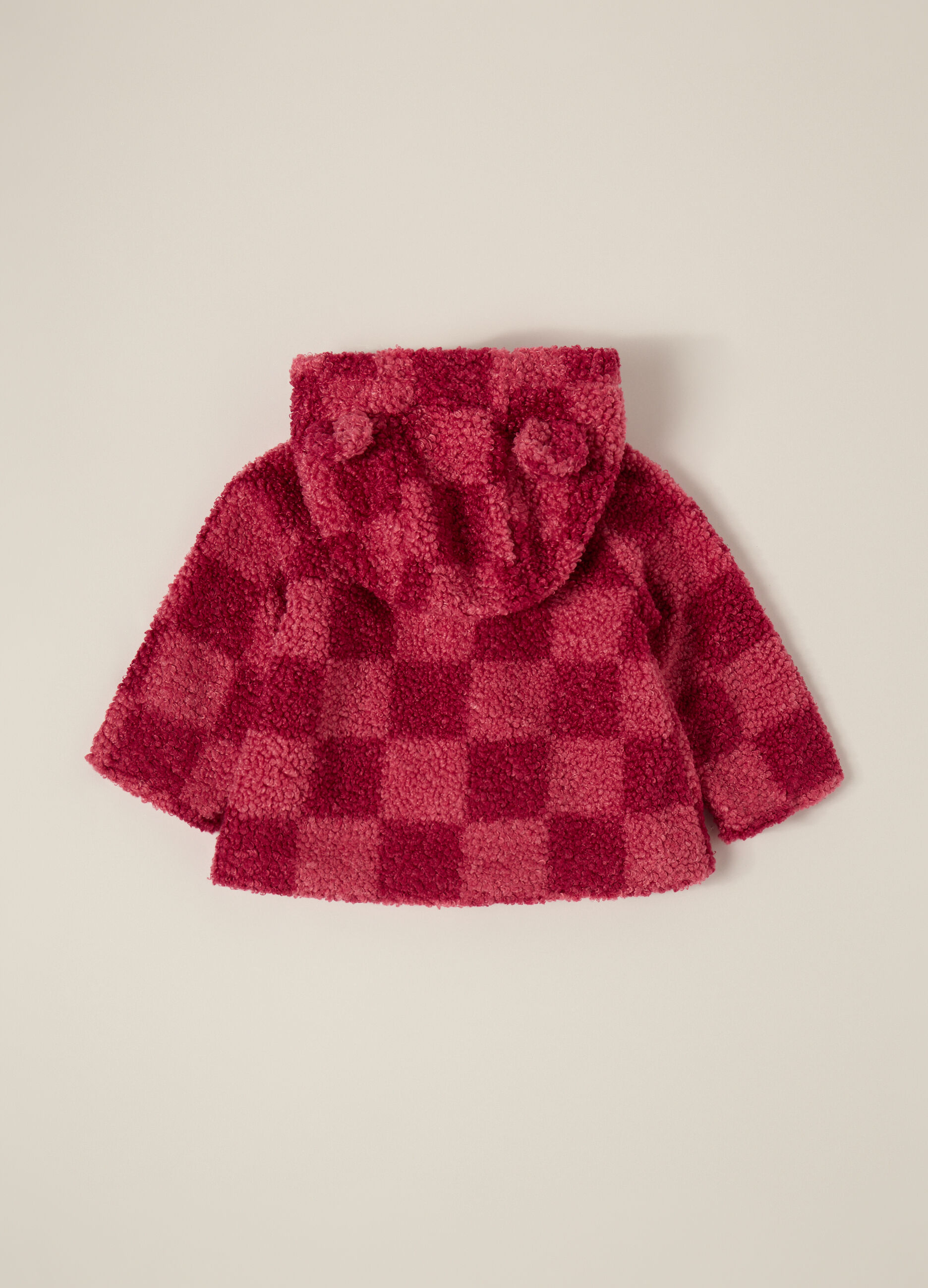 Pink Sherpa Jacket for Baby Girl