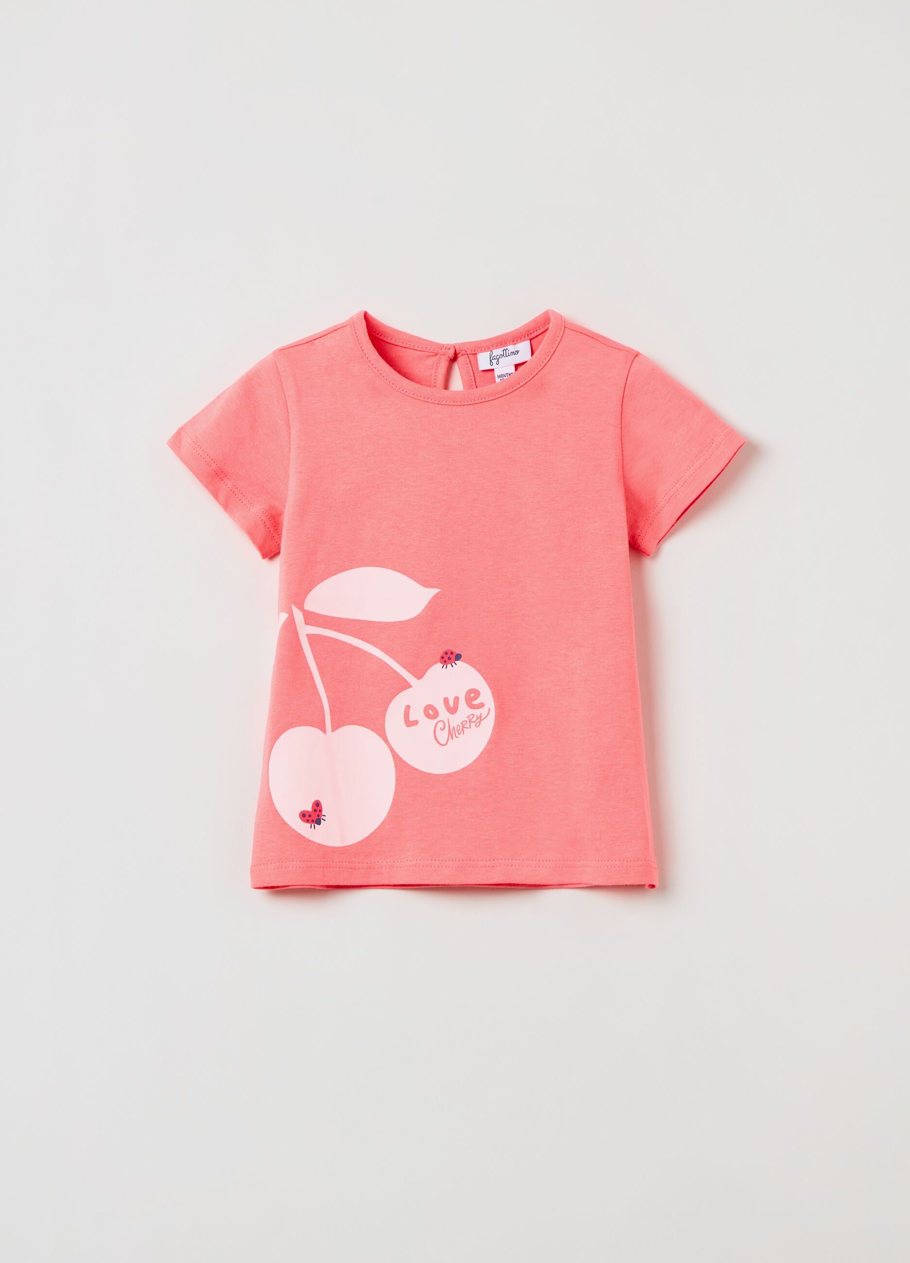 T-shirt in cotone con stampa