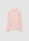 Girls' Regular Fit Stretch Cotton Blend Pink Jumper_0