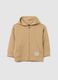 Children's beige pure cotton sweatshirt regular fit_0