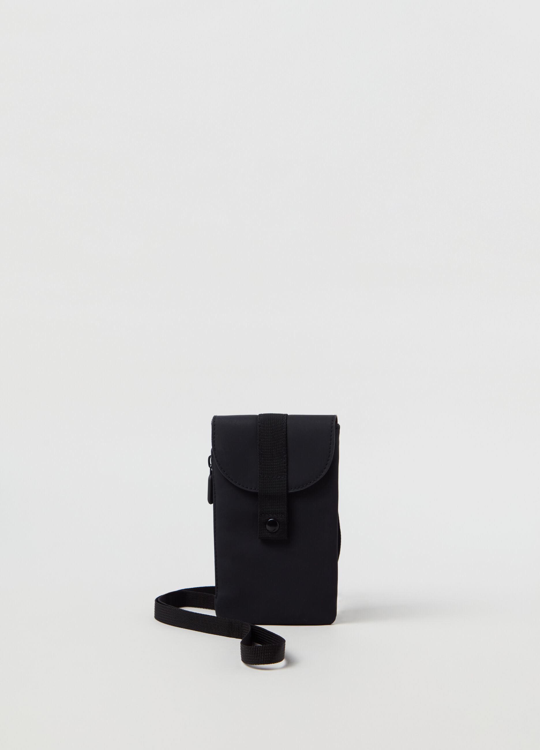 Porta cellulare con tracolla Nero da Donna OVS