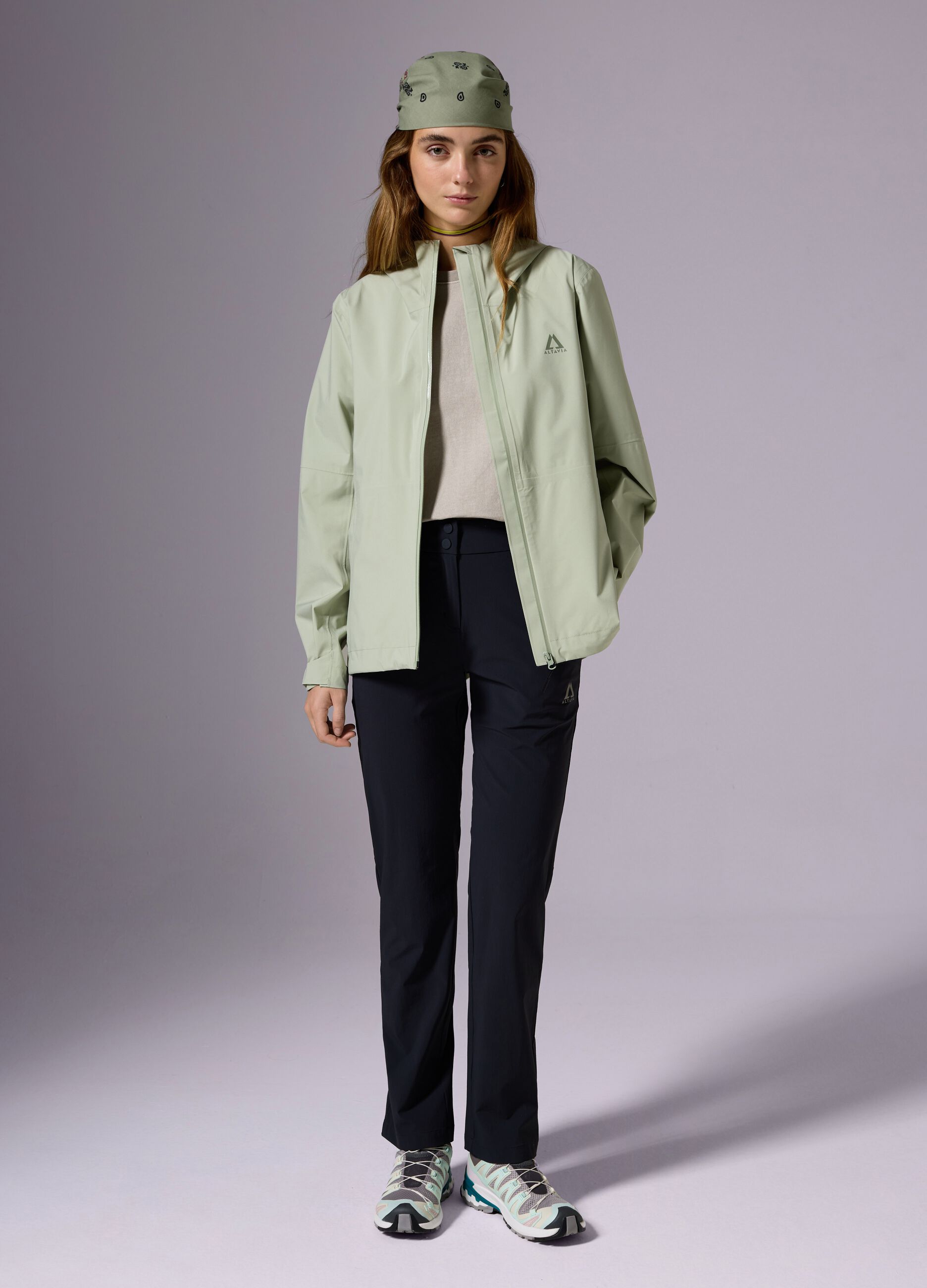 ALTAVIA WITH DEBORAH COMPAGNONI rain jacket