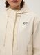 Beige Waterproof Jacket with Hood Regular Fit_3