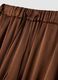 Brown pure viscose straight-leg trousers_1