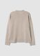 Maglia cammello in misto viscosa con ricamo paillettes regular fit_6