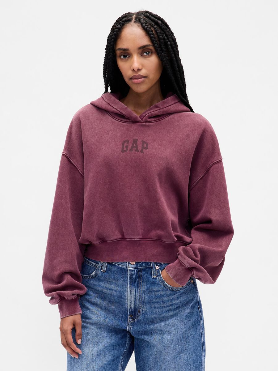 Felpa viola con cappuccio_0