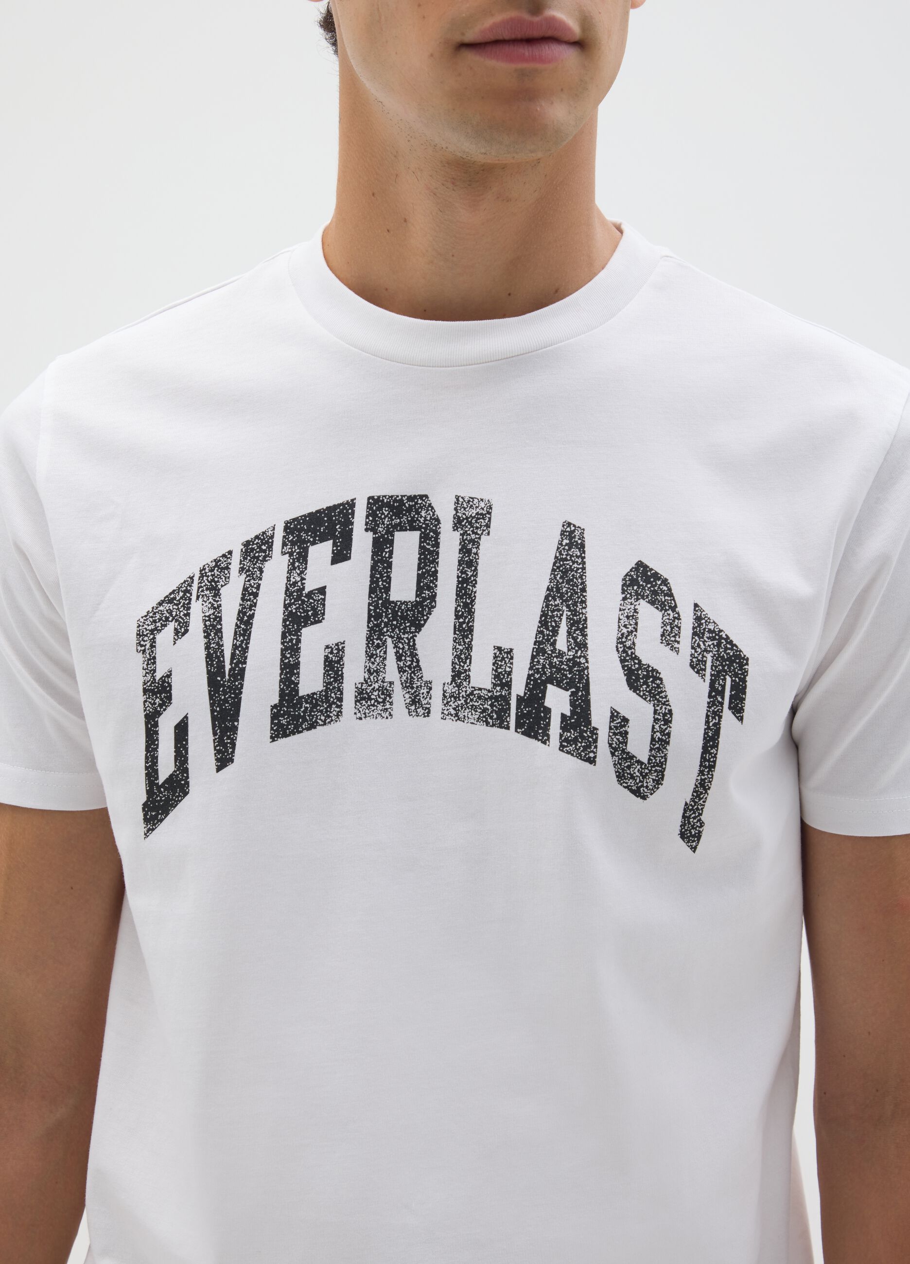 White pure cotton T-shirt