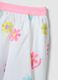 Girls' regular fit skirt with multicolour pure cotton and flowers_2