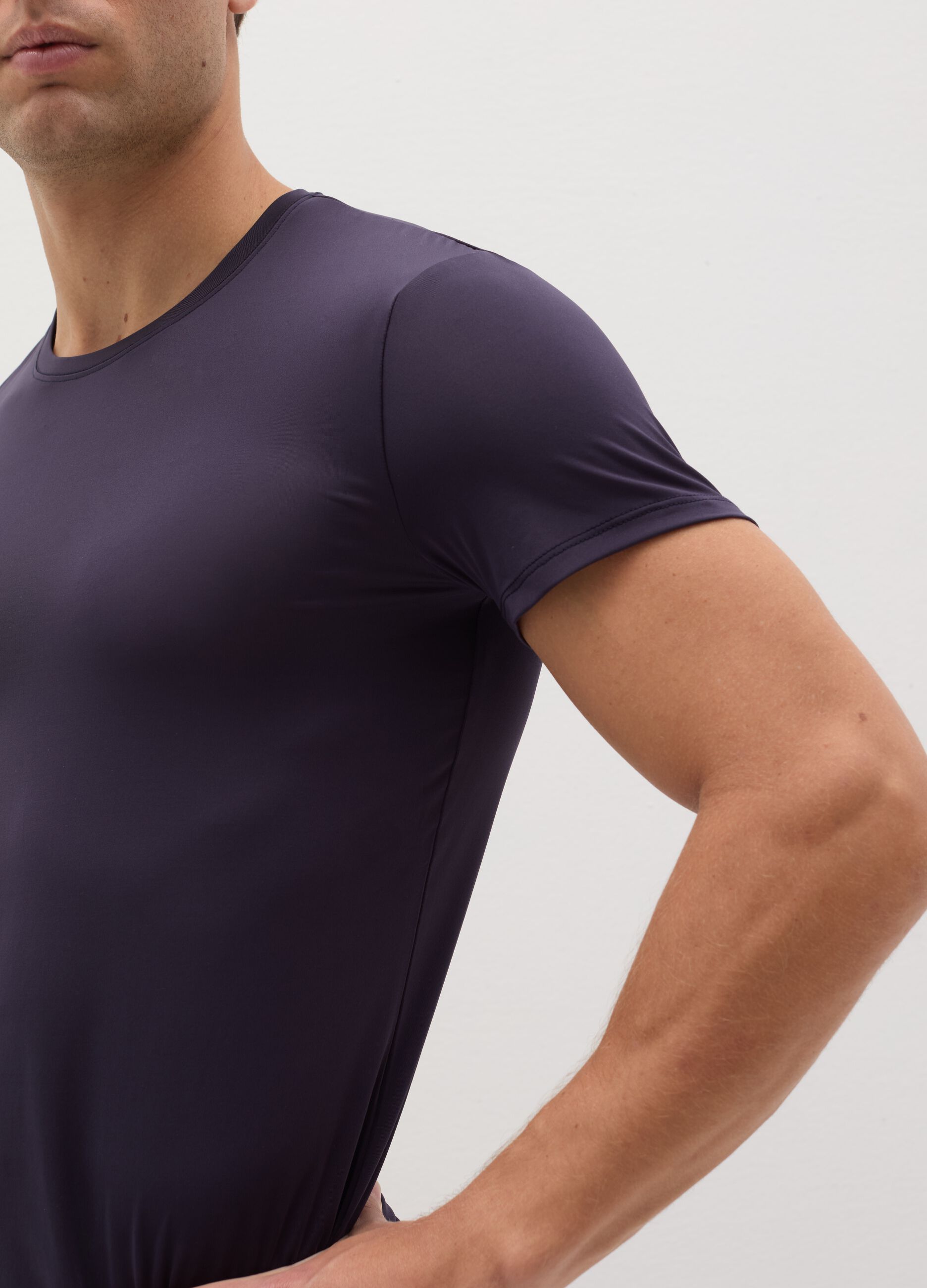 Two-pack undershirts in microfibre