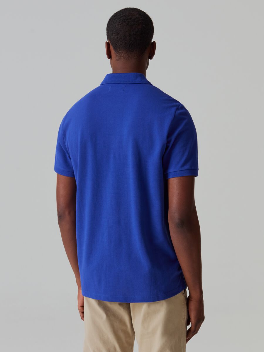Supima cotton piquet polo shirt_2
