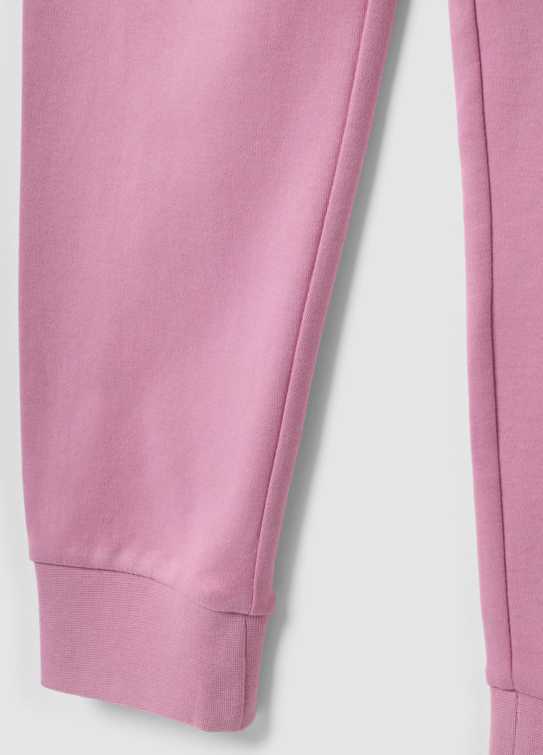 Pink pure organic cotton printed pyjamas for girls