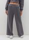 Wide-leg trousers in fleece_1