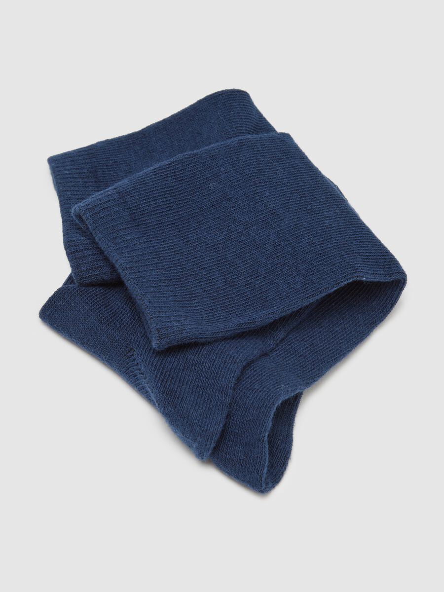 Tripack calze lunghe da bambino in misto cotone multicolor_1