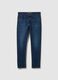 Blue Slim Fit Denim Trousers_4