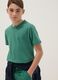 Boys&rsquo; green pure cotton regular-fit T-shirt_0