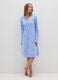 Light blue pure cotton nightdress_0