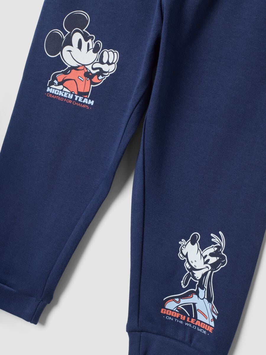 Blue Mickey-themed pyjamas in pure organic cotton_2