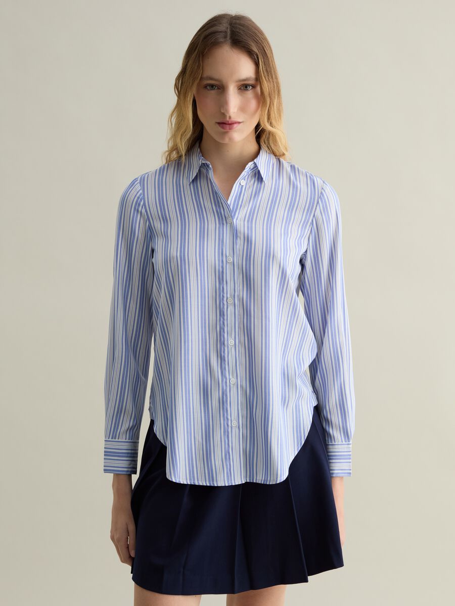 Viscose blend shirt_0